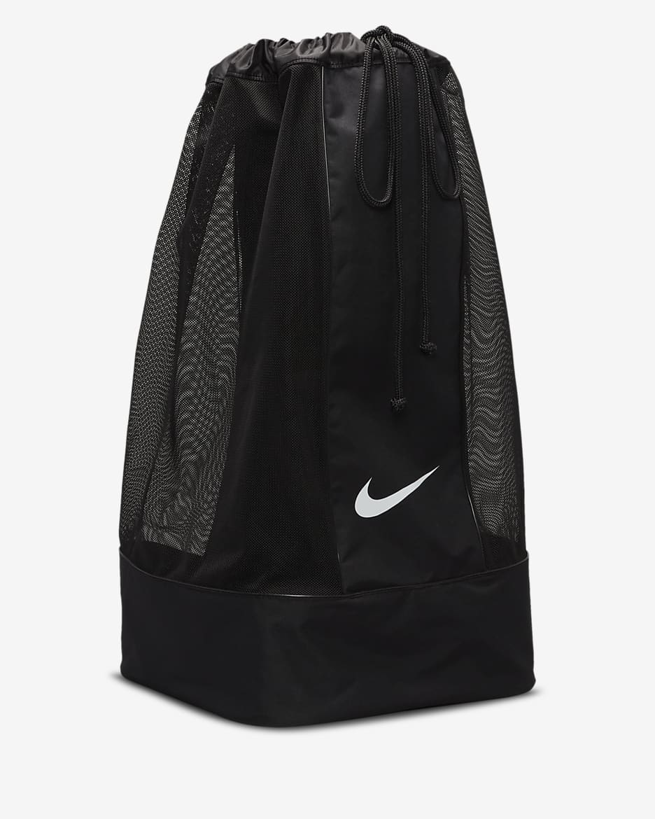 Nike soccer bag black best sale